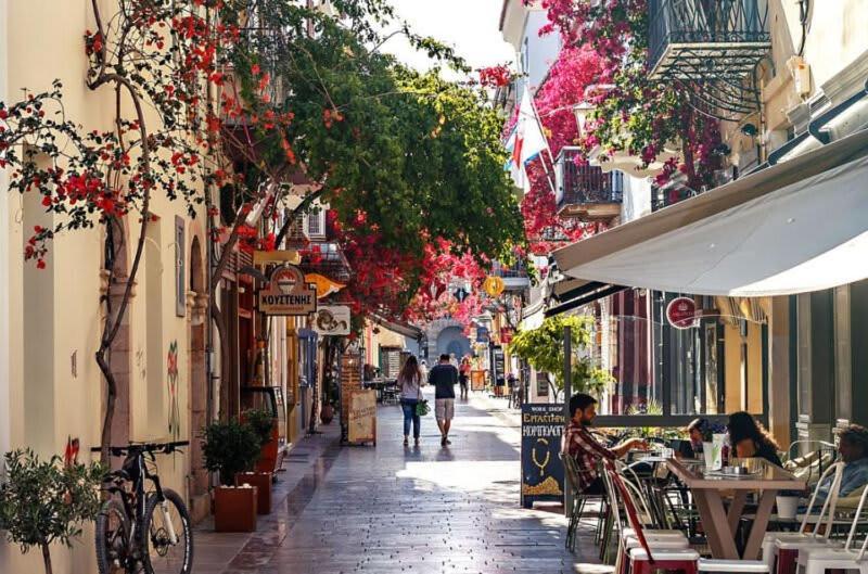 Apartament Marina'S Bright Getaway - Nafplio Center House Zewnętrze zdjęcie